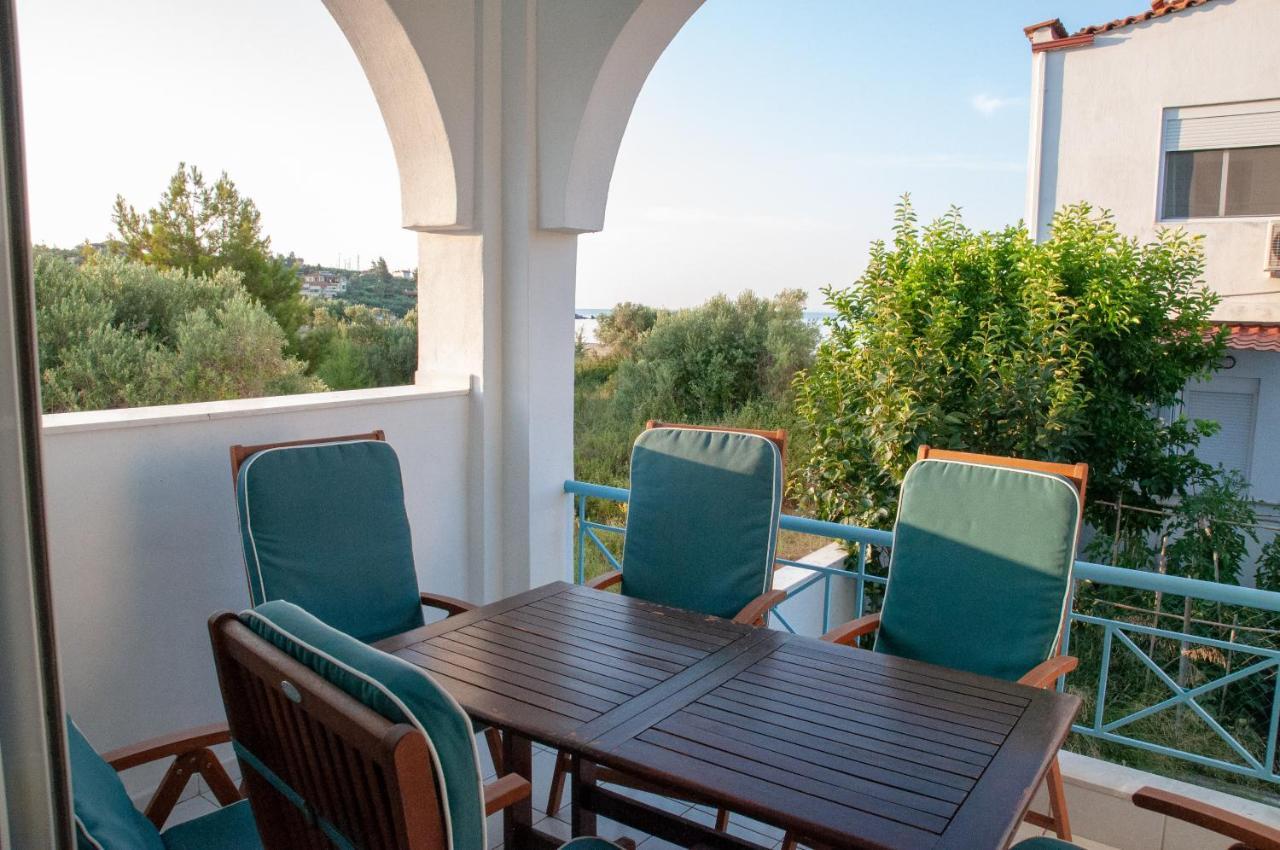 Alexger Gerakini Beach house view Exterior foto
